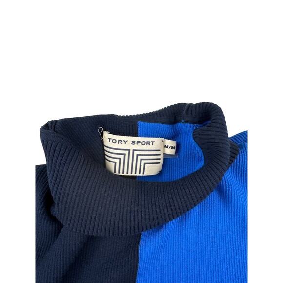 Tory Burch - Tory Sport Multicolor Ribbed Block Dress - Picture 2 of 3